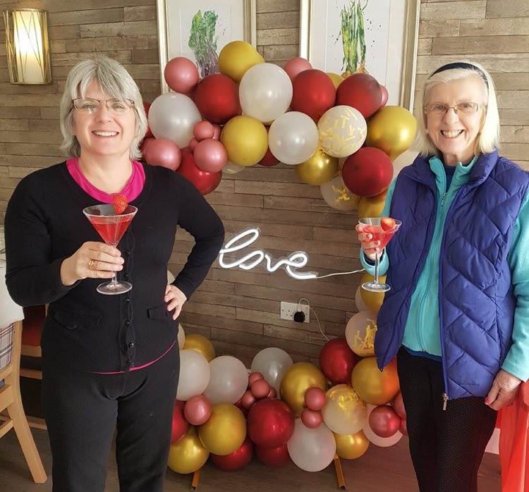 Love is in the air at a Bracknell care home